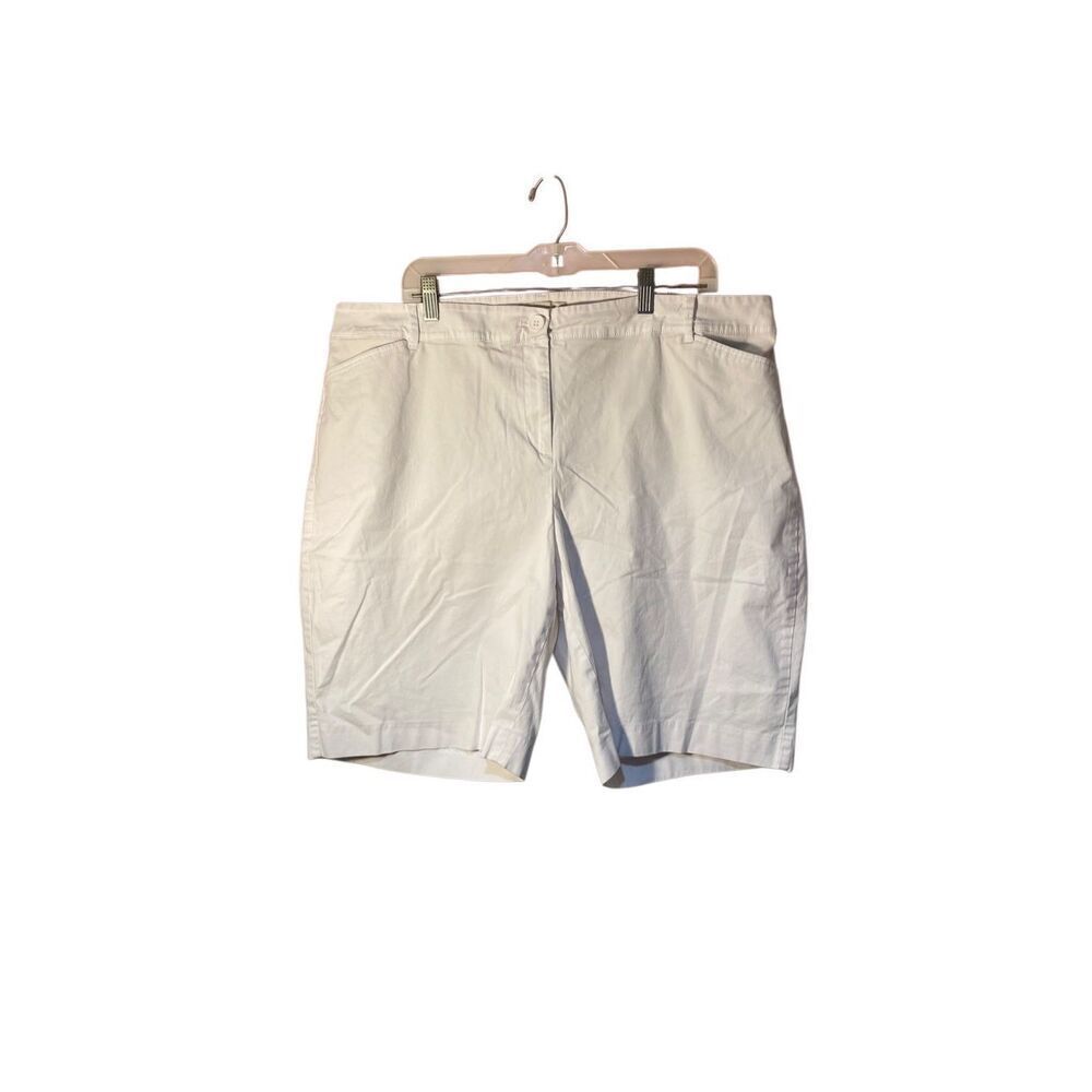 Talbots White Women’s Bermuda Shorts